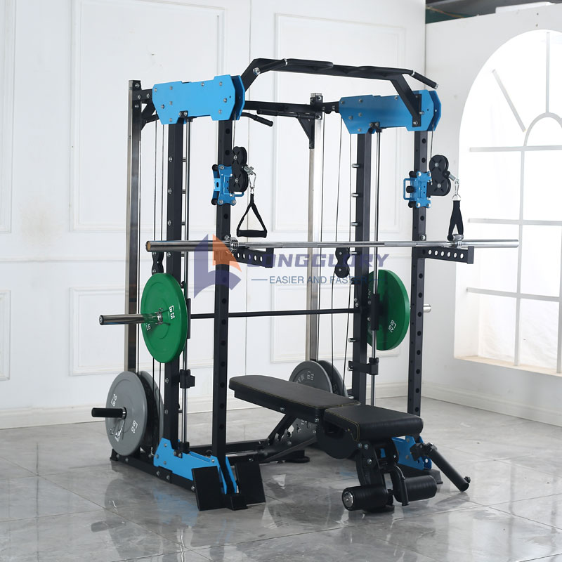 Smith Machine Squat Rack은 어떤 근육을 할 수 있습니까?
