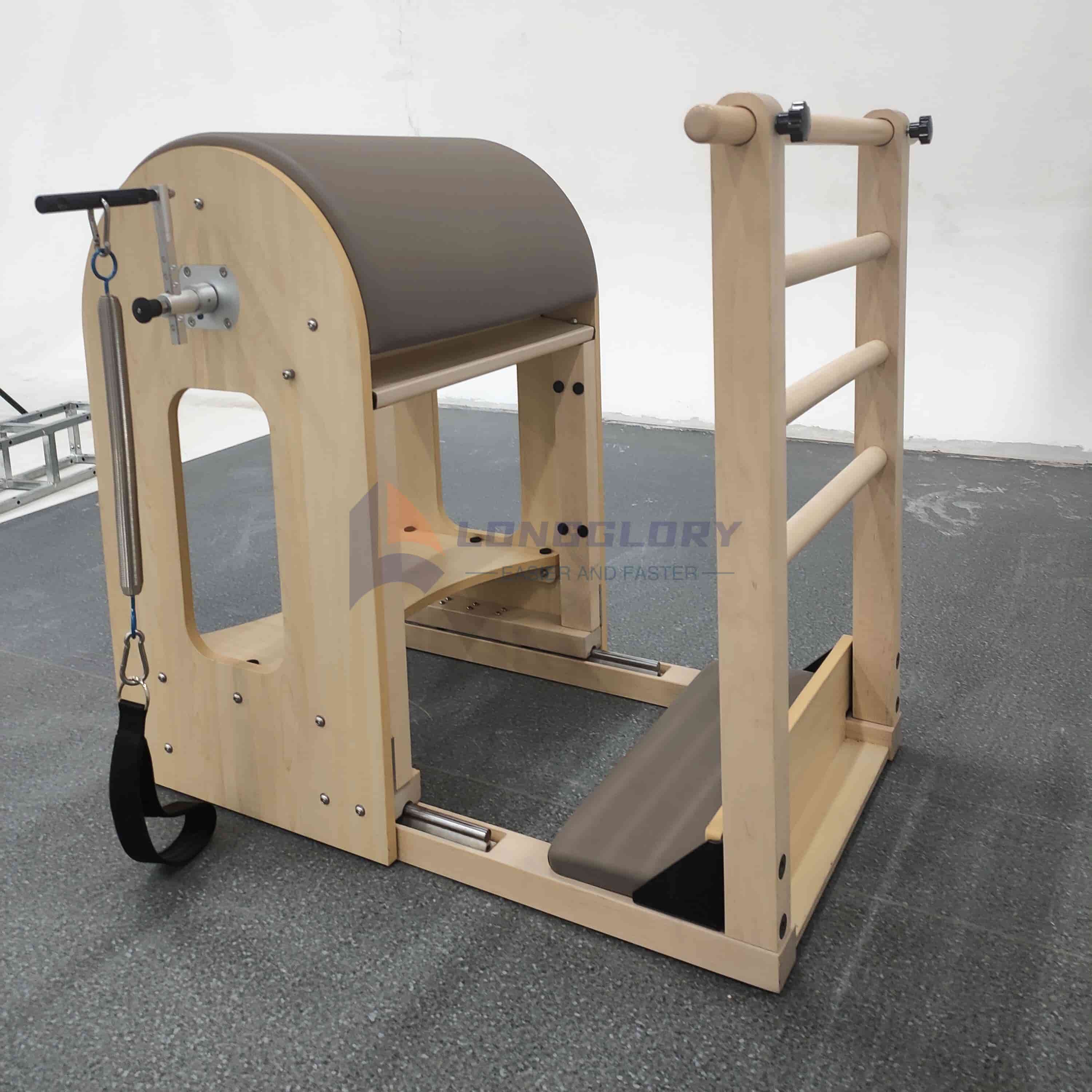 조정 가능한 단풍나무 사다리 배럴