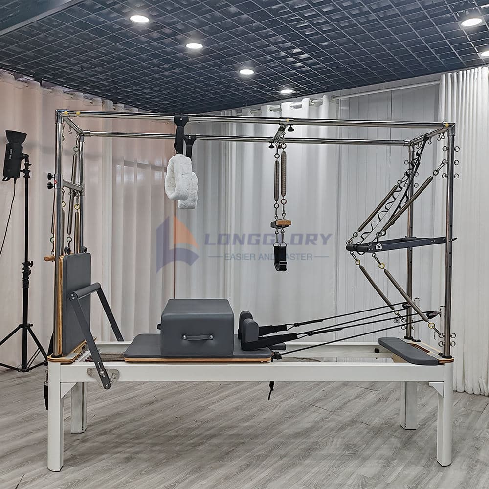 알루미늄 쓰리인원 필라테스 캐딜락 리포머